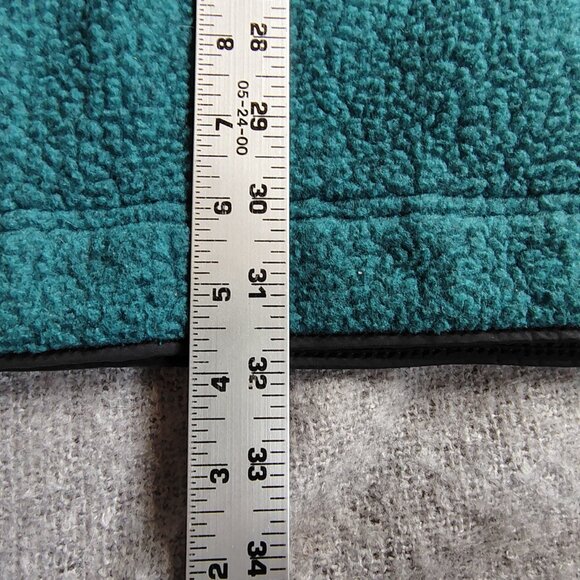 Vintage Patagonia Fleece Jacket Size XXL Green Deep Pile Wooly Pullover USA - Picture 6 of 13